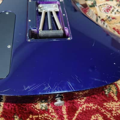 1999 Ibanez Japan PGM30 Paul Gilbert Signature Model (Jewel Blue) w/ Reverse Headstock, Lo-TRS II Tremolo, MIJ image 15