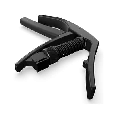 D'Addario Artist Capo Acoustic & Electric Guitar Tension Adjustable (Black) image 2