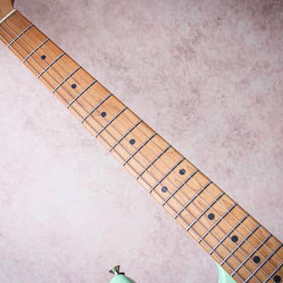 TOM ANDERSON USA Guitar Works Icon Classic "Surf Green + Maple" (2022) image 12