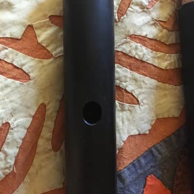 Patrick Olwell Bflat keyless Irish Flute Blackwood with Sterling Silver Rings 2023 image 4