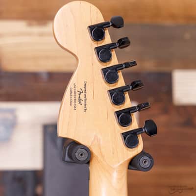 Squier 037-0240-533 Contemporary Strat w/ Trem, HH, Roated MN, Shell Pink Pearl (#CMCC23001565) image 10