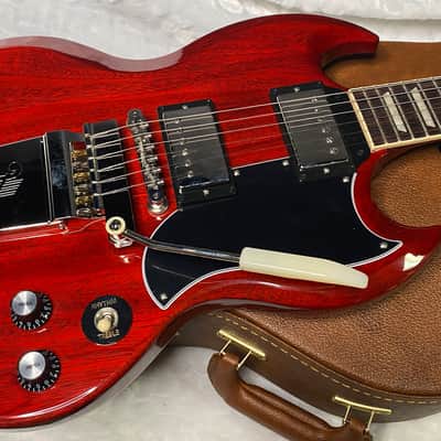NEW! Gibson SG Standard '61 Maestro Vibrola Vintage Cherry - 6.95 lbs - Authorized Dealer! G07337 image 4