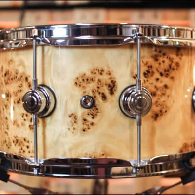 DW 7x13 Collector's Maple VLT Mapa Burl Snare Drum - SO#1119665 image 11