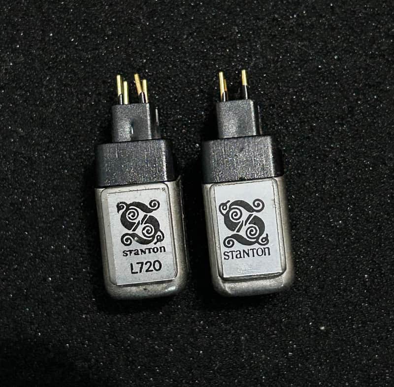 Stanton L720 P-Mount Turntable 2 DJ Cartridges (no stylus) Pair L 720 image 1