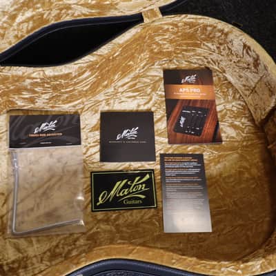 Maton Solid Road Series SRS70C Natural Satin Finish Dreadnought Cutaway Acoustic Electric with case NEW image 15