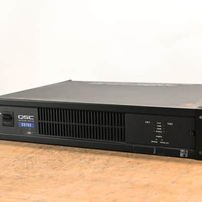 QSC CX702 2-Channel 700W Power Amplifier CG01V6Y image 1