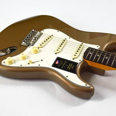 Fender American Vintage II '65 Stratocaster - Shoreline Gold image 4