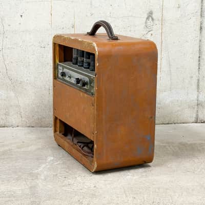 1950s Danelectro Leader Tube Amp - Vintage 1x12 Combo - Serviced & Playing Great image 3
