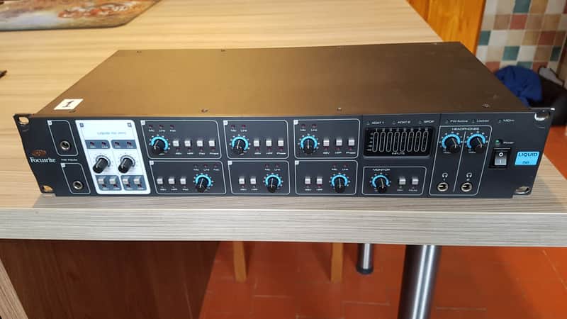 Focusrite Liquid Saffire 56 Firewire Audio Interface 2010s - Black image 1