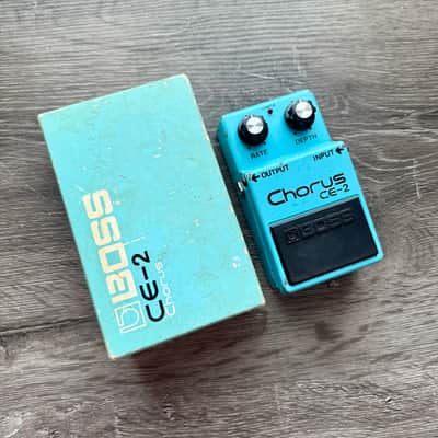 Boss CE-2 Chorus 1980 Long Dash Silver Screw image 1