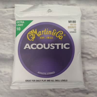 Martin Extra Light M180 80/20 12 String Pack image 1