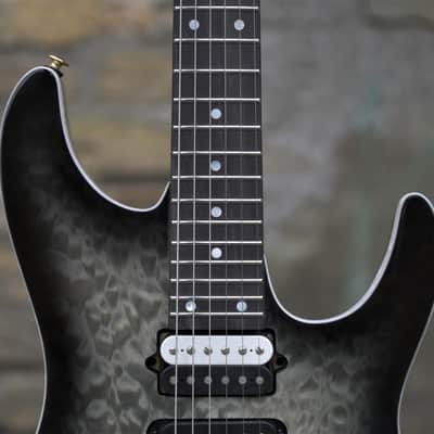 Ibanez AZ47P1QM BIB Premium - Black Ice Burst image 4
