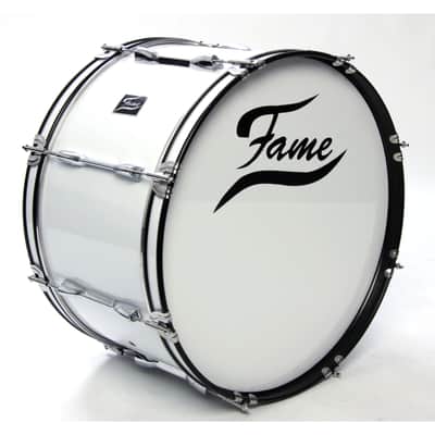 Fame Marching BassDrum 22"x12", incl. Carrier - Marching bass drum image 3