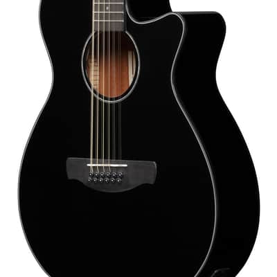 Ibanez AEG5012BK Acoustic Electric 12-String Guitar - Black (AEG5012BK) image 8