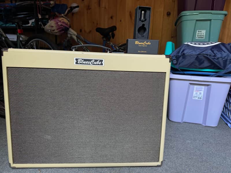 Roland Blues Cube Artist 212 2-Channel 85-Watt 2x12" Guitar Combo 2015 - Present - Tweed image 1