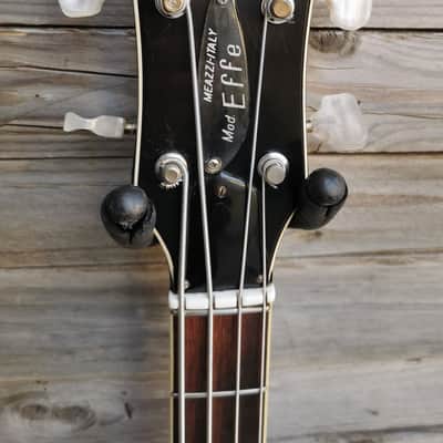 RIF 943 Meazzi Effe Vintage Violin Bass sunburst made in italy image 12