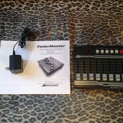 JL Cooper Fadermaster MIDI Controller with manual & power supply image 1