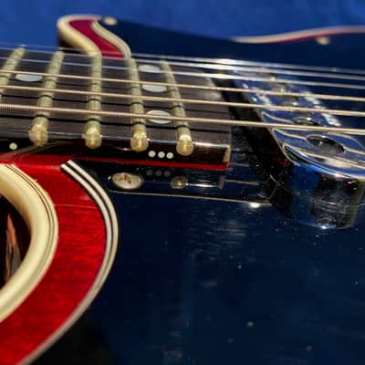 Guild Brian May Signature 1993 - Red see trough body image 8