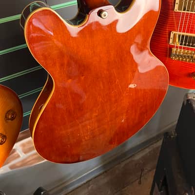 Epiphone Sheraton II Vintage Sunburst 1996 Semi-Hollow Electric Guitar image 10