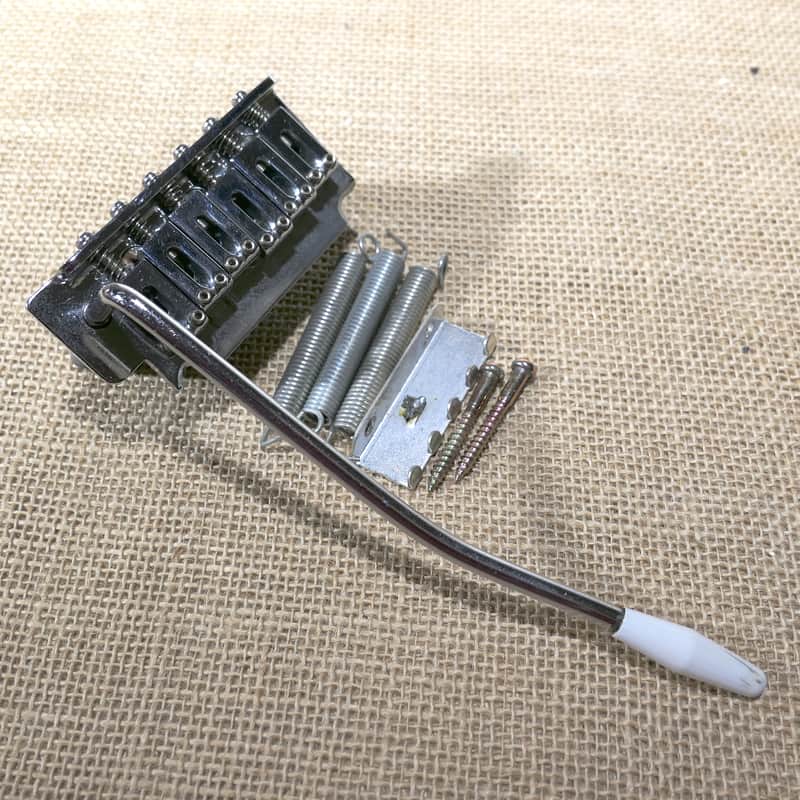 Tremolo Chrome, Genuine 2004 Squier Standard Stratocaster Same Day Shipping #DS16 image 1