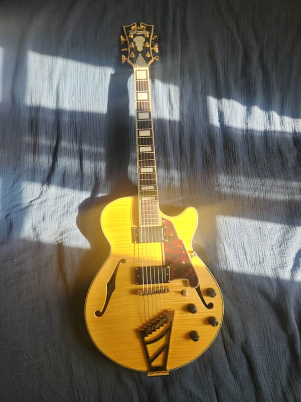 D'Angelico Excel EX-SS Semi-Hollow with Stairstep Tailpiece 2010s Natural image 1