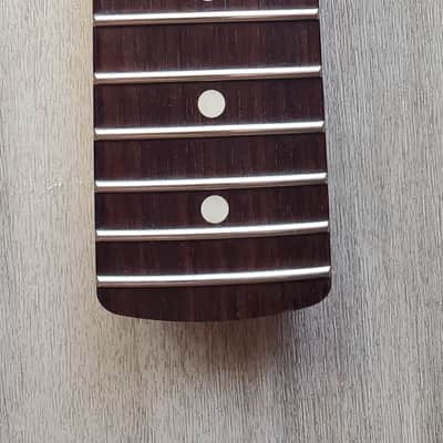 Warmoth Strat Neck Indian Rosewood Fingerboard/Quarter Sawn Maple 10" radius 2022 - Satin image 7