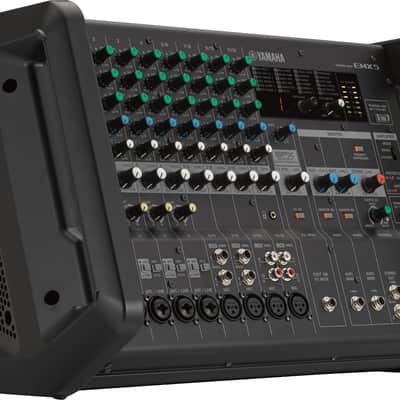 Yamaha EMX5 12 Channel 1200-Watt Powered Analog Mixer - Black image 3