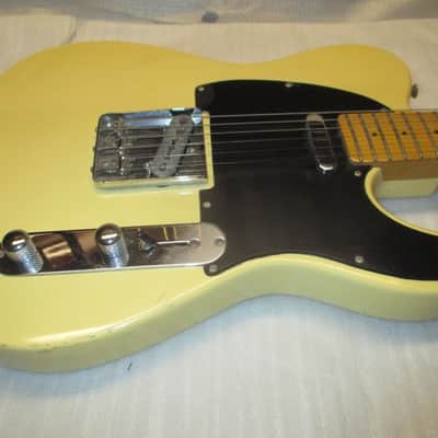 80's CREAM TELLIE POINTY HEADSTOCK image 2