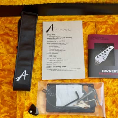 2023 Tom Anderson Guitarworks Drop Top - Natural Bora Burst - MINT image 10