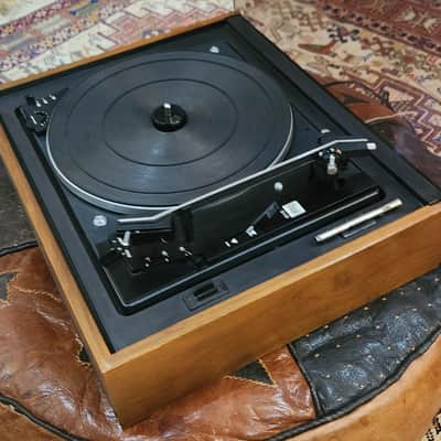 Dual 1210 Turntable w/ Noresco Plinth 1970s image 6