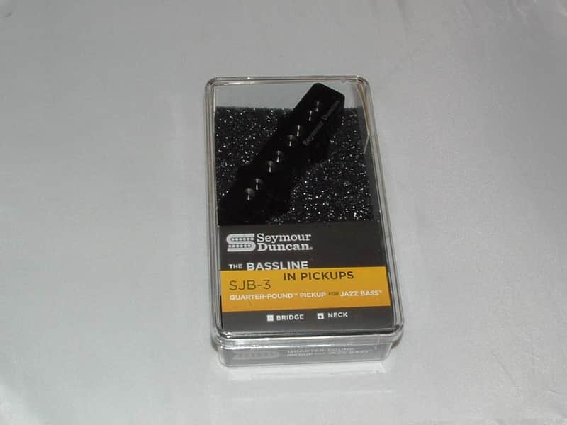 Seymour Duncan SJB-3 Quarter Pound Pickup for Jazz Bass (Neck) - SJB-3 Quarter Pound Jazz Neck image 1