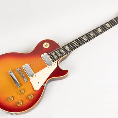 1974 Gibson Les Paul Deluxe, Cherry Sunburst image 6