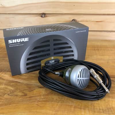 Shure 520DX Green Bullet Harmonica Microphone image 6