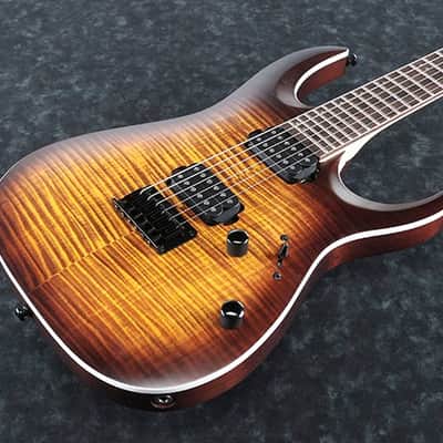Ibanez RGA42FMDEF Dragon Eye Burst Flat 2021 image 3
