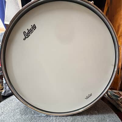 Ludwig  5x14 Black Galaxy (Blackrolite) 1990’s - Black Sparkle image 6