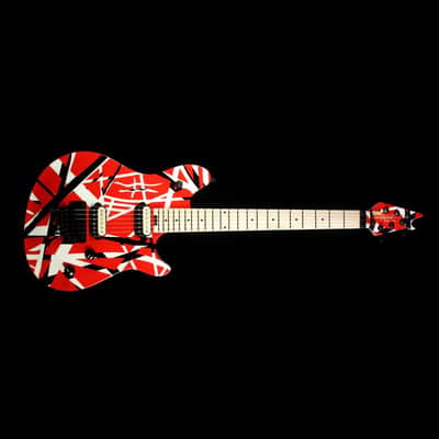 EVH WOLFGANG LIMITED EDITION 2015 - Red - Black - White Striped Eddie Van Halen Custom shop image 3