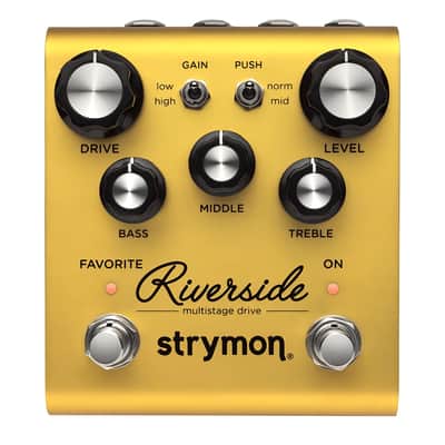 Strymon Riverside Multi-Stage Drive 2016 - Present - Yellow image 1