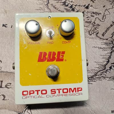 BBE Opto Stomp Optical Guitar/Bass Compressor Pedal image 2