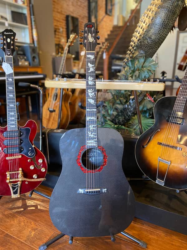 Composite Acoustics Crown of Thorns Legacy Artist Series Acoustic with Takamine Case image 1