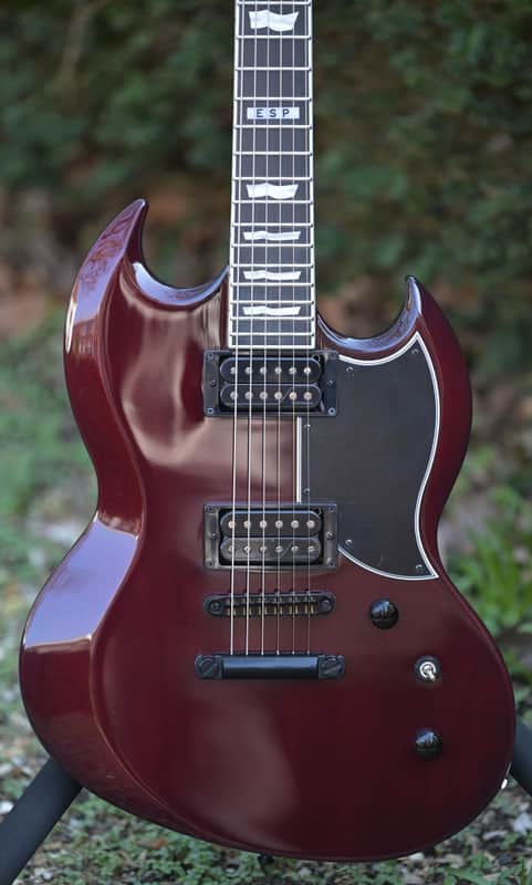 ESP E-II Viper - See Thru Black Cherry image 1