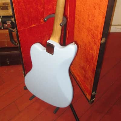 1965 Fender Jazzmaster Daphne Blue w. Original Hardshell Case image 6