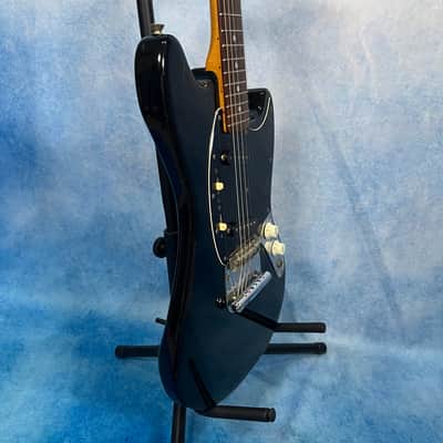 1995 Fender Japan MG-69 Mustang Black, MIJ image 6