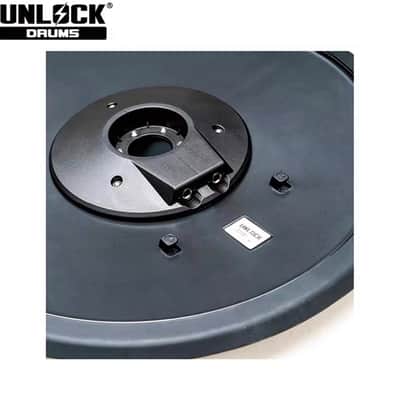 UNLOCK Thin Cymbal Set 14” Hi Hat 14” + 16” Crash 17” Ride for Roland Alesis Kit image 4