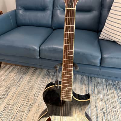 2017 ESP LTD TL-6 with Rosewood Fretboard in Black w/ Gig Bag (Very Good) image 5