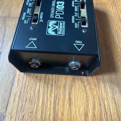 Palmer PDI-03 JB Joe Bonamassa Signature Speaker Simulator 2010s - Black image 2
