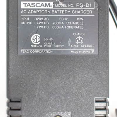 Tascam PS-D1 Power Supply Charger for Tascam DA-P1 Pro DAT Recorder & Ext CB-D1 image 2