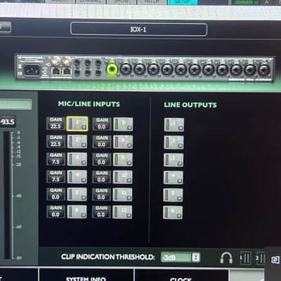 Waves eMotion LV1 Clone with 3x DG-IOX input/outputs  and 2x24" touch control screens image 6