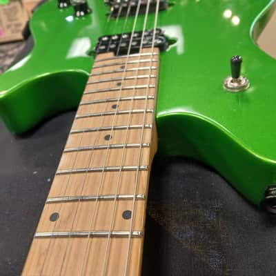 EVH Wolfgang WG Standard with Baked Maple Neck 2020 - Slime Green image 4