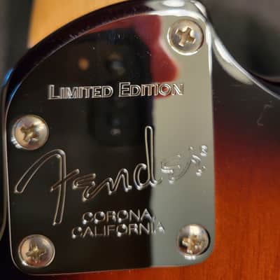 Fender Limited Edition American Elite 2-color Sunburst Maple top 2016 - 2 color mapletop sunburst gloss image 12
