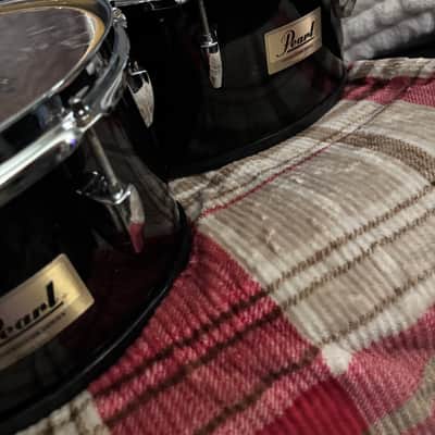 Pearl CMT8023N/C46 Competitor 8 / 10 / 12 / 13" Quad Marching Tenor Set 2010s - Midnight Black image 5